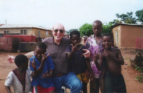 Michael Anthony Niewodowski in Ghana